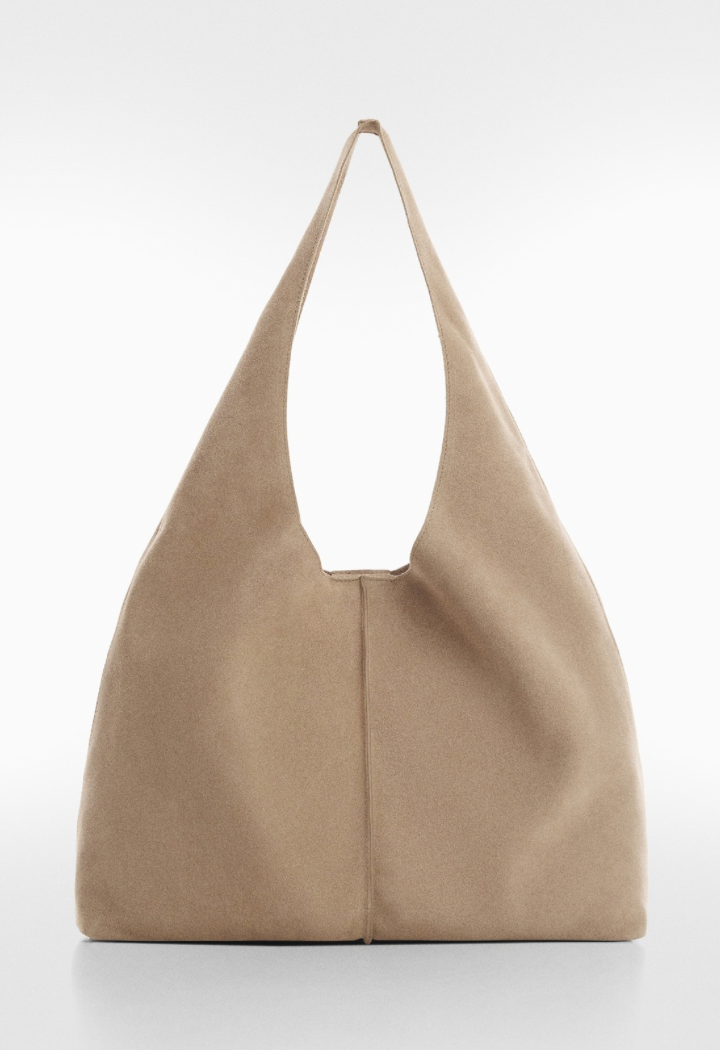 Suede bag