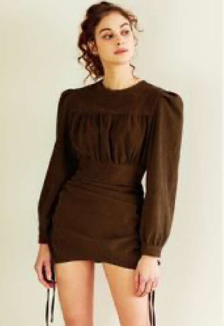 Brownie wool dress