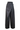Wide leg gray pants with waist detail