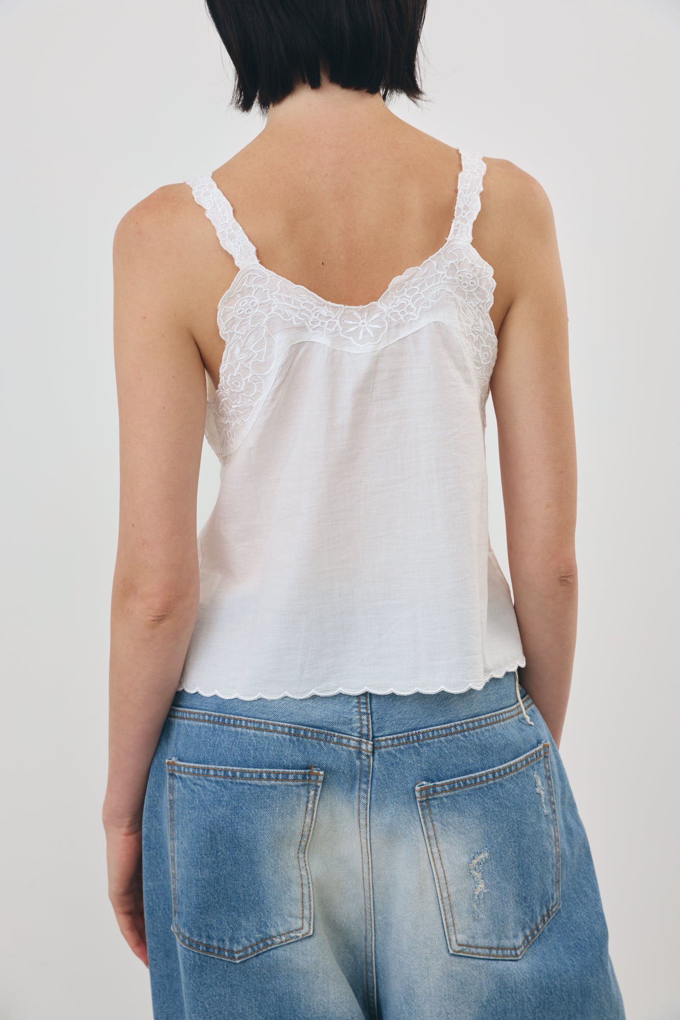Embroidered Tank