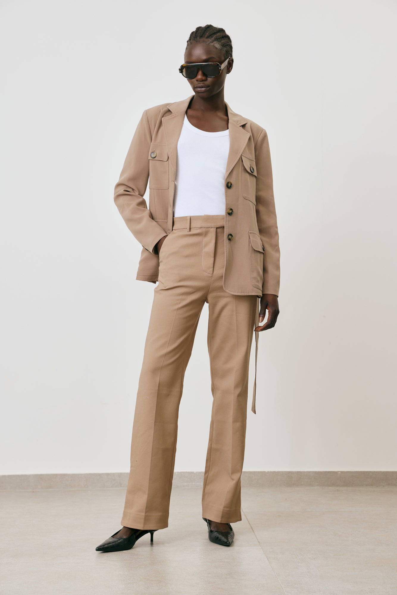 Classic Straight-Leg Trousers