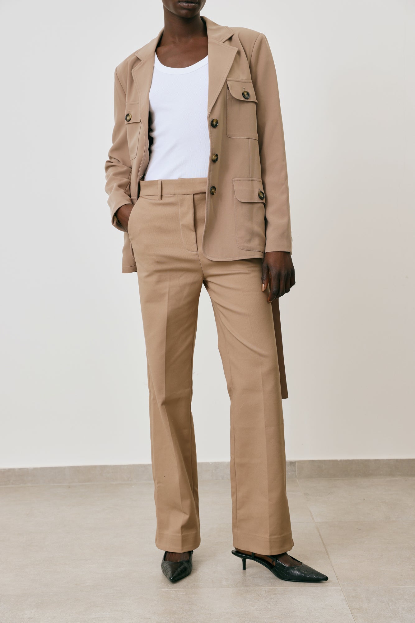 Classic Straight-Leg Trousers