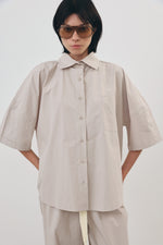 Boxy Button Shirt