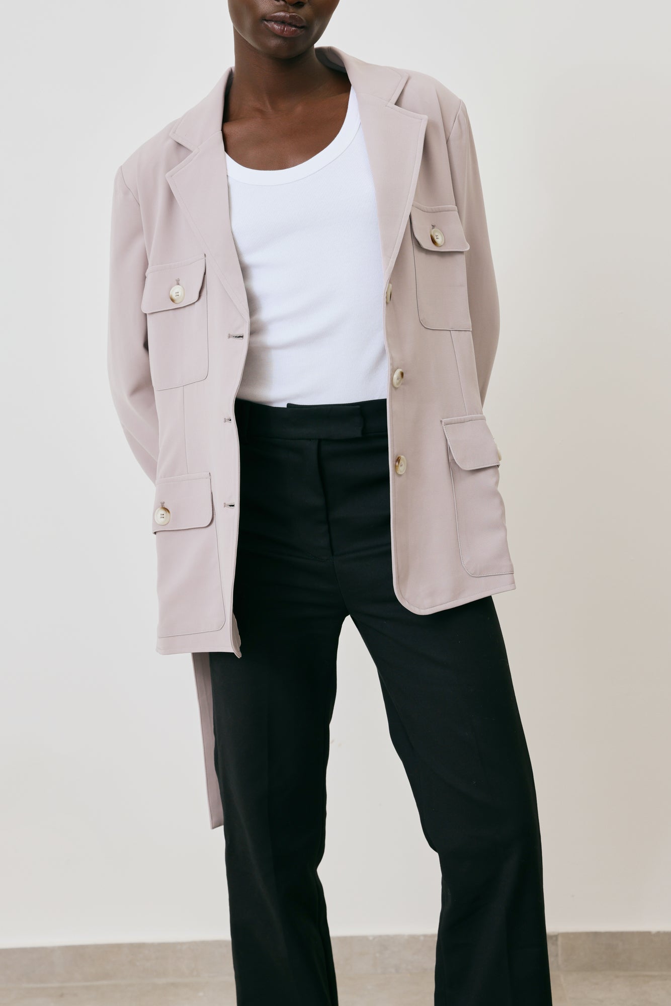 Straight-Leg Trousers