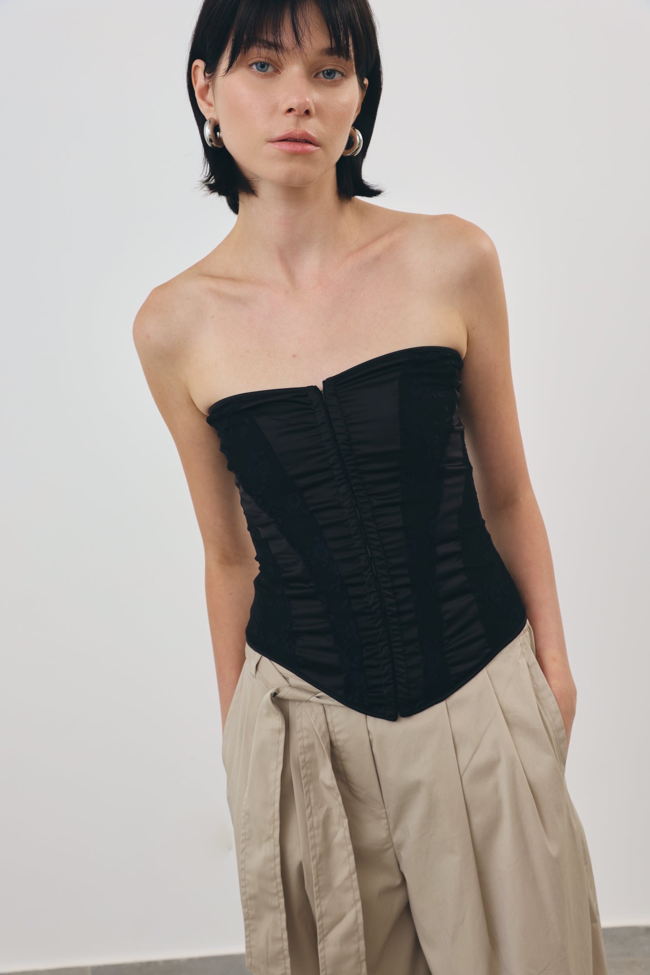 Floral Lace Corset