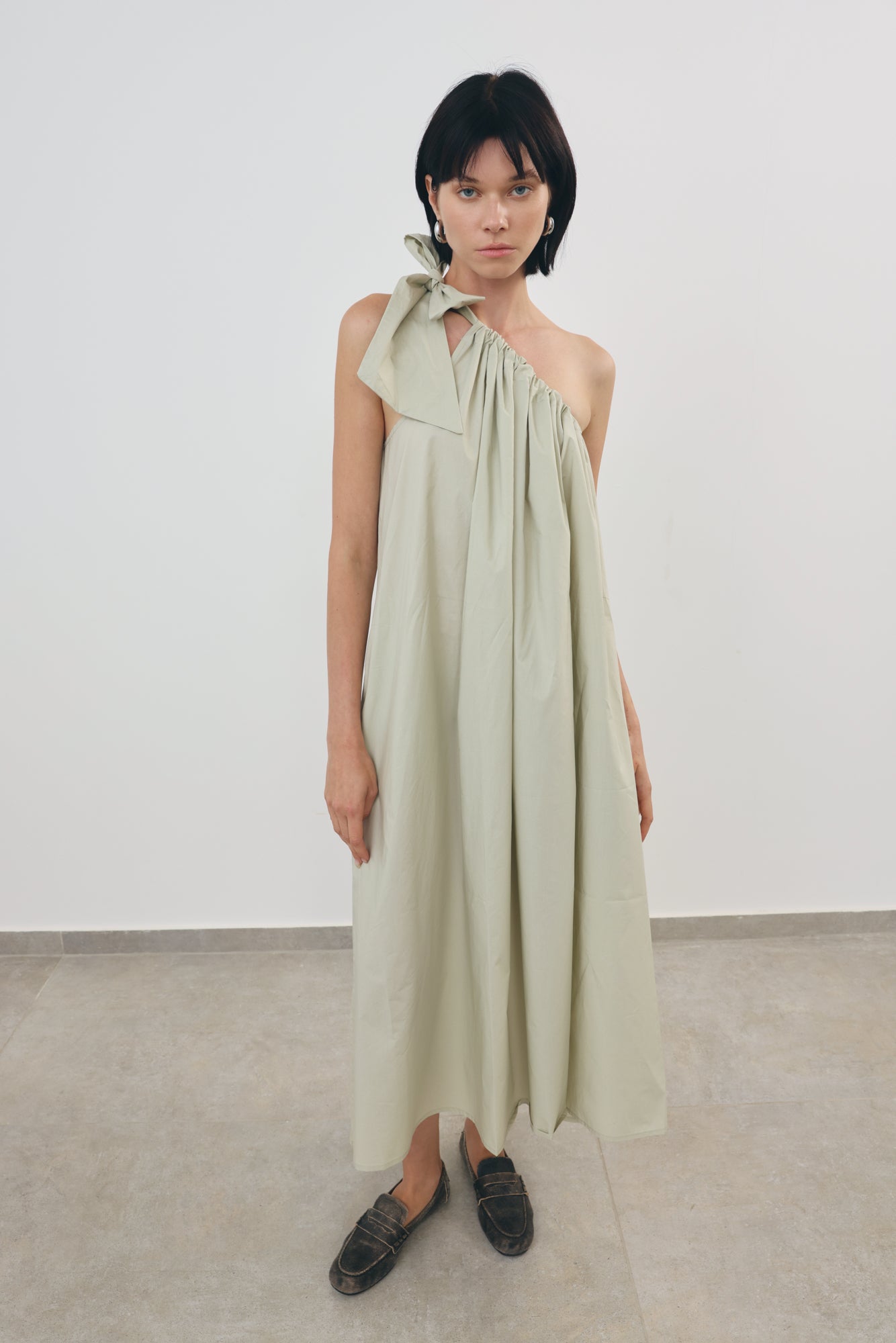 Bow Midi Dress