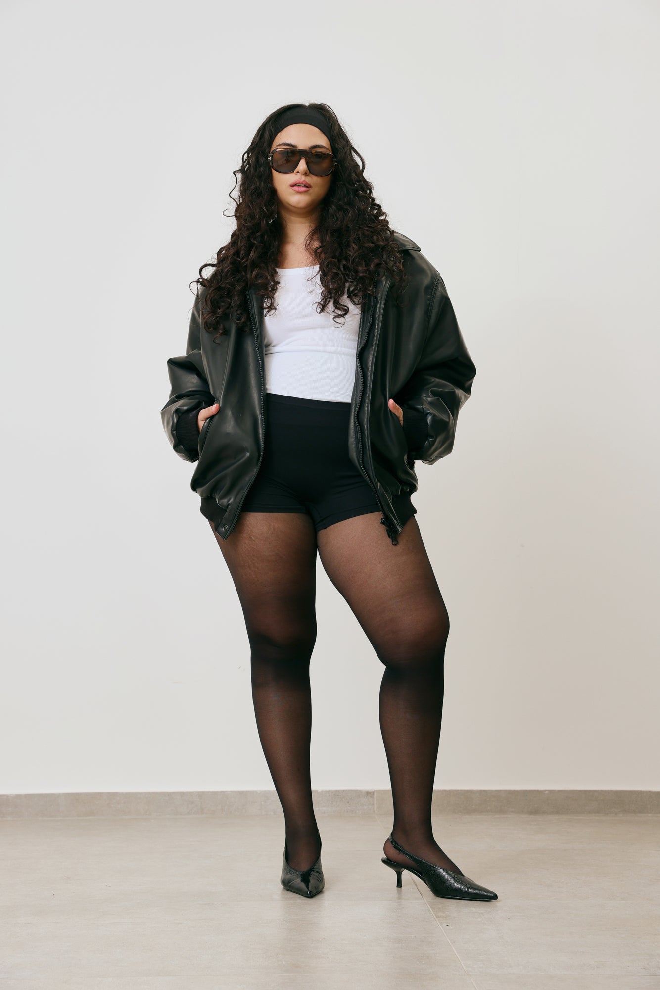 Oversized Bomber Jacket