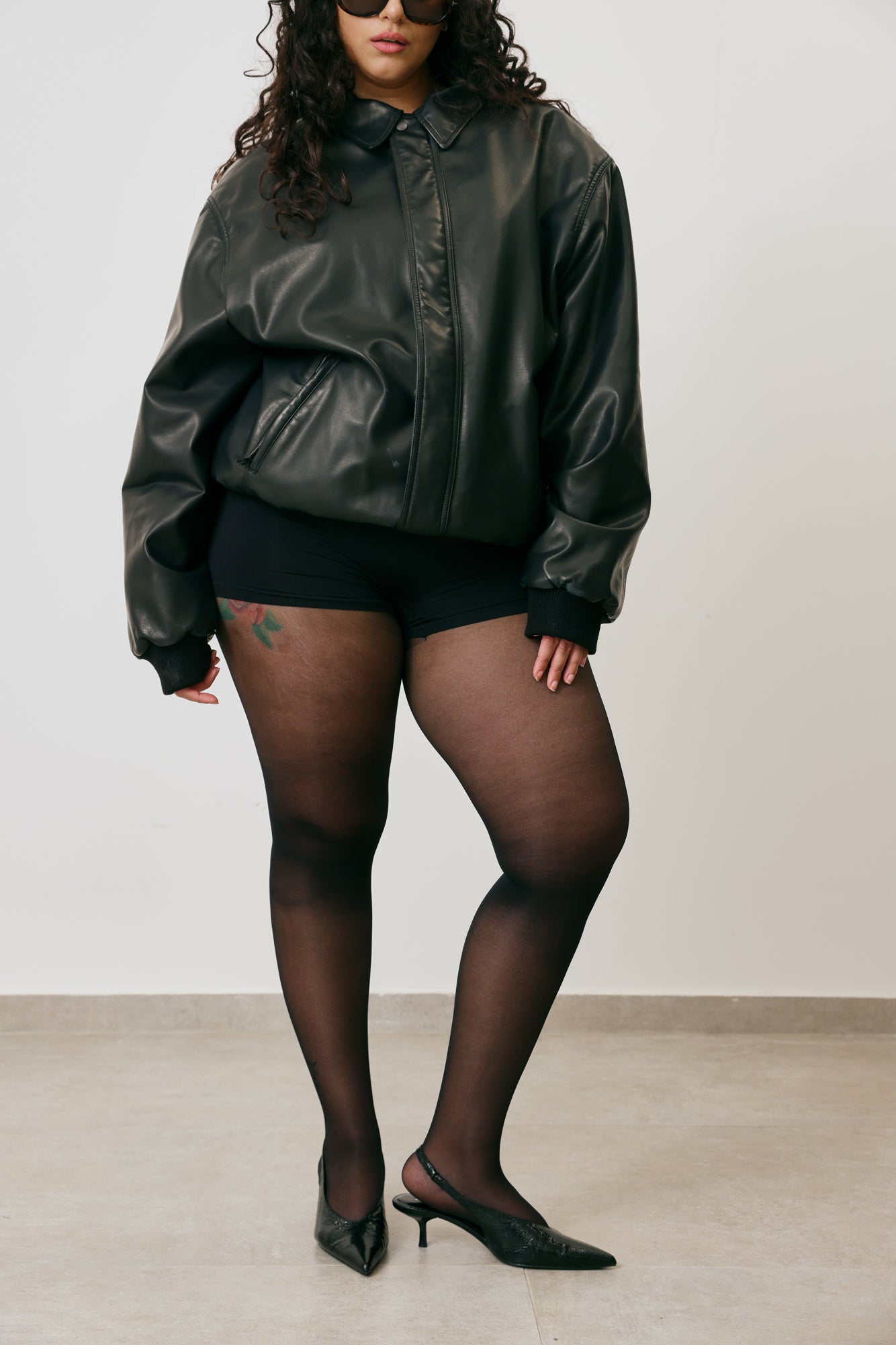 Oversized Bomber Jacket