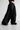 Nylon black Drawstring Wide Trousers