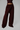 Wide Maxi burgundy Trousers