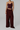 Wide Maxi burgundy Trousers