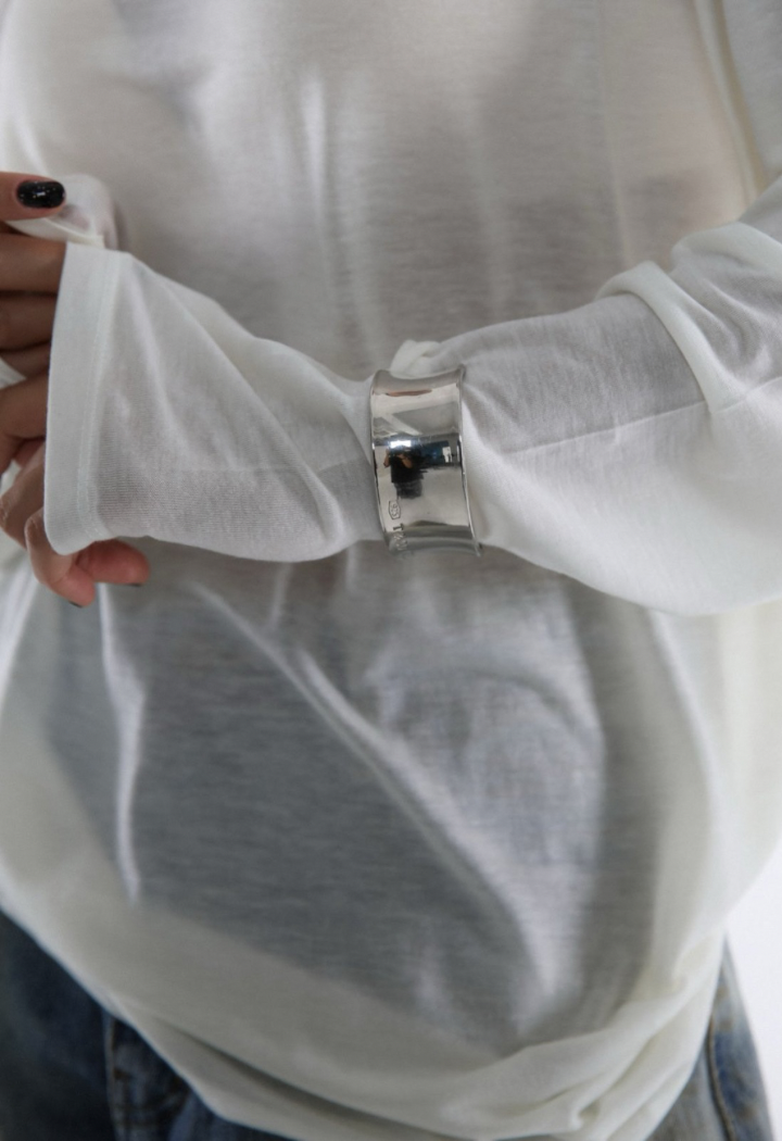 Classic Oversized Soft Long-Sleeve T-Shirt