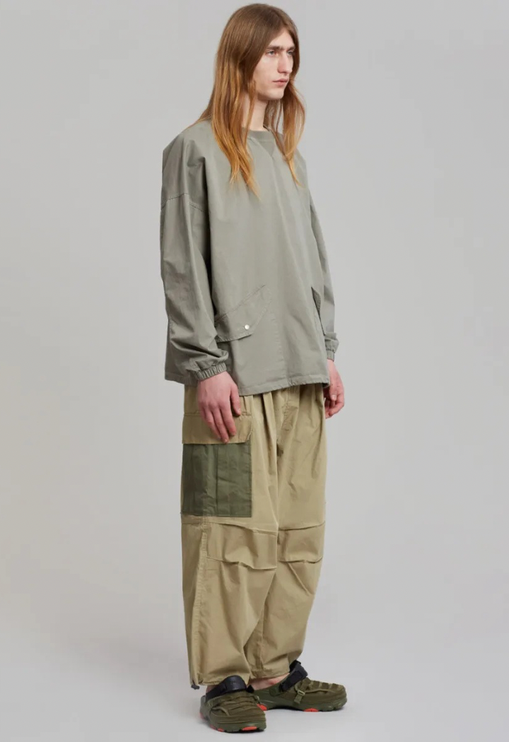 Frankie Shop green cargo pants