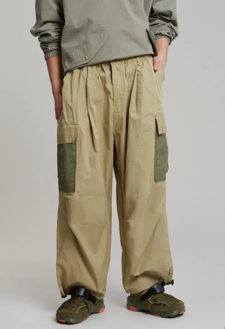 Frankie Shop green cargo pants