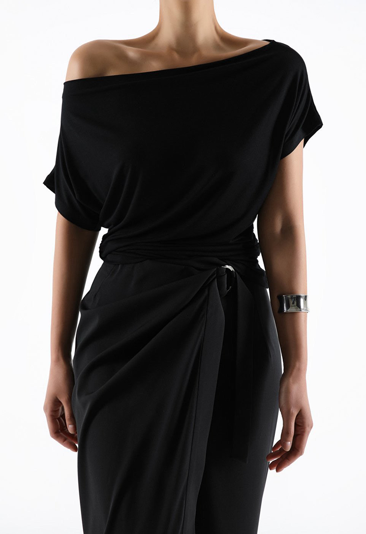 Kim Asymmetric Top - black